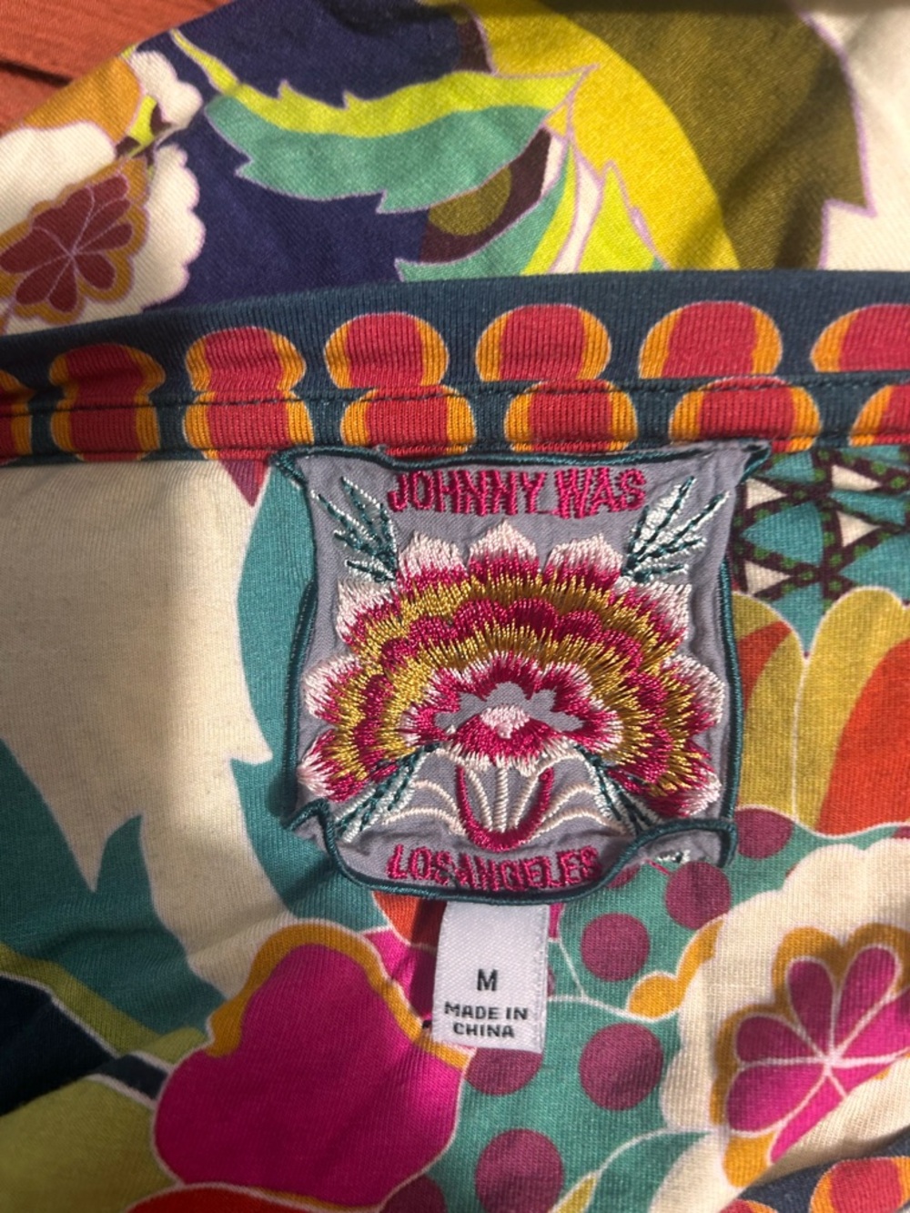 Johnny Was Janie Long sleeve swing tee size medium - Picture 9 of 12